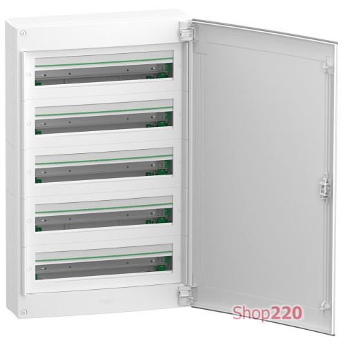 Распределительный щит навесной на 120 модулей, белая дверь, PrismaSeT XS Schneider Electric LVSXQ524