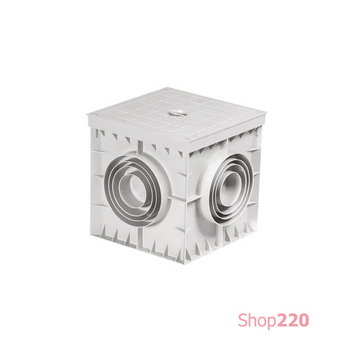 Колодец кабельный 200x200x200 мм, без крышки, ADAL PANO MD9141