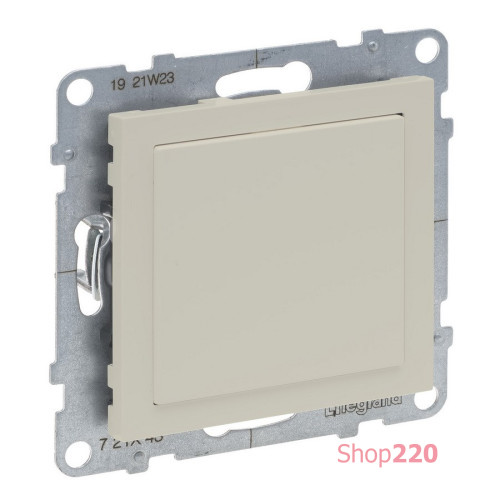 Заглушка с адаптером MOSAIC, слоновая кость, Suno Legrand 721243