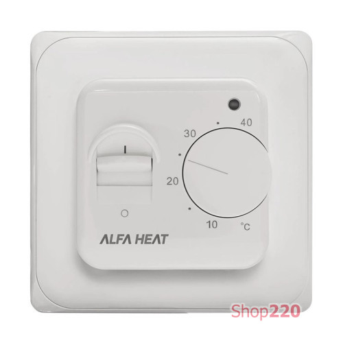 Терморегулятор механический для теплого пола Alfa Heat MEX
