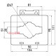 Трансформатор тока 800/5 А, класс 0.5, габарит 80, e.trans.stand.800.5.80 ENEXT s065111