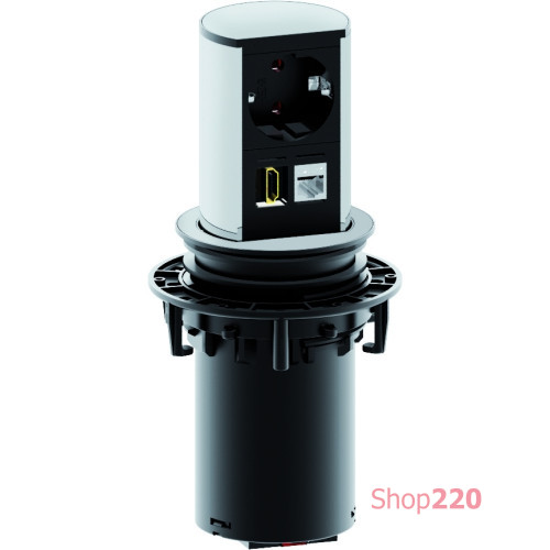 Выдвижной блок розеток Bachmann Elevator 220В + HDMI + RJ45