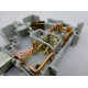 Переключатель I-0-II трехпозиционный 2-х полюсный, 40 А, SFT240 Hager