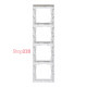Рамка 4-постовая, белый, Suno Legrand 721504