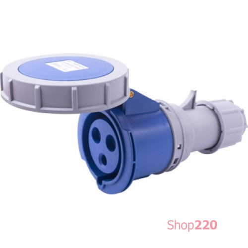 Силовая розетка переносная 3п., 230В, 32А, IP67, e.socket.223.32.67 Enext i082016