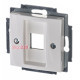 Накладка для компьютерной розетки, белый, ABB 2561-94-507 Basic 55