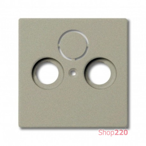 Накладка для TV-R розетки, шампань, ABB 1743-93-507 Basic 55