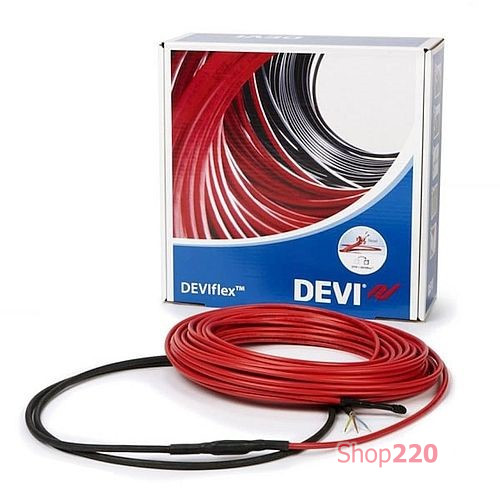 Кабель двухжильный 155м, 18Т-2775 Вт, Deviflex Devi 140F1252