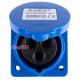 Силовая встраиваемая розетка 3п., 230В, 16А, e.socket.pro.3.16.wall Enext p012010
