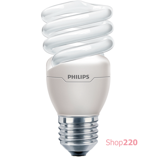 Лампа компактная люминесцентная 15Вт, цоколь E27, Tornado Philips