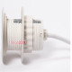 Врезная мебельная розетка 220В + USB, белый, Versatag ASA 060.36F.00002