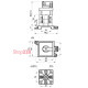 Пакетный выключатель 1-0, 10А, 2 полюса, e.cs.pro.1-0.2.10 ENEXT p093006