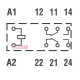 Реле 8А, катушка 12 В постоянного тока, 405290120000 Finder