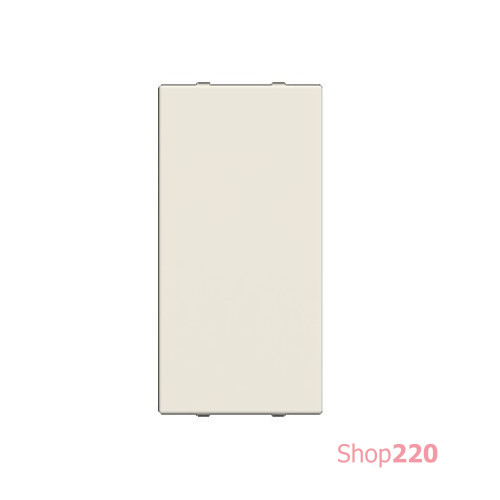 Заглушка 1 мод., белый, Zenit ABB N2100 BL