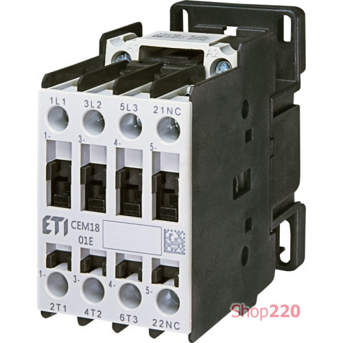 Контактор CEM 18.01 230V AC ETI 4644113
