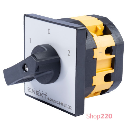 Пакетный переключатель 1-0-2, 32А, 1 полюс, e.cs.pro.1-0-2.1.32 ENEXT p093023