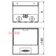 Лючок в пол с розетками, нержавеющая сталь, UDHome2 NEW Obo Bettermann 7368324