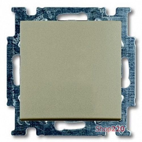 Выключатель 1-клавишный универсальный, шампань, ABB 2006/6 UC-93-507 Basic 55