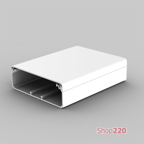 Кабельный канал белого цвета 120х40; Серия EKD; ПВХ EKD 120X40_HD