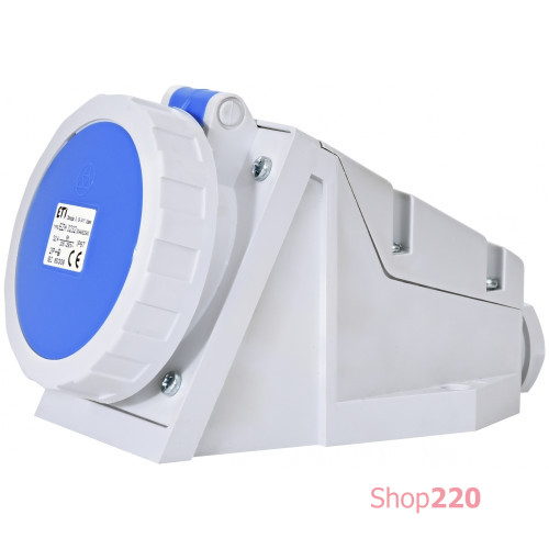 Силовая розетка 32А, 220В, 3 полюса, IP67, стационарная, EZH-3232 ETI 4482043