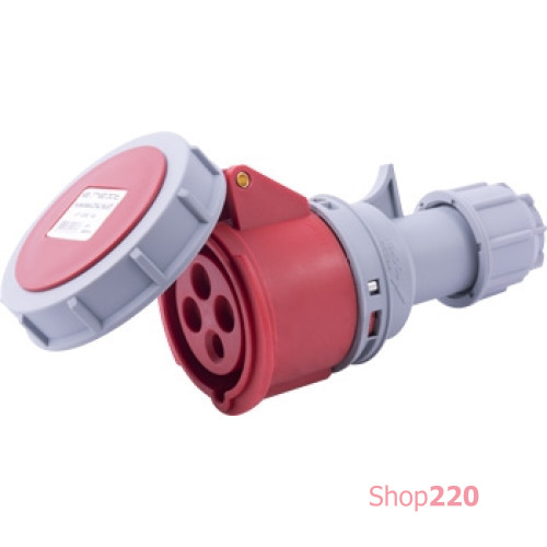 Силовая розетка переносная 4п., 400В, 16А, IP67, e.socket.214.16.67 Enext i082014
