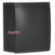 Розетка влагозащищенная, IP44, черный, Aquaclick Simon