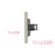 Розетка компьютерная RJ-45 кат.6, кремовый, EPH4700123 Schneider Asfora