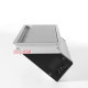 Врезной блок розеток для мебели, 3х220В + USB A+C, белый, Versaflap ASA 060.42F.00022