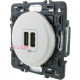 Розетка USB для зарядки, 67462 Legrand Celiane