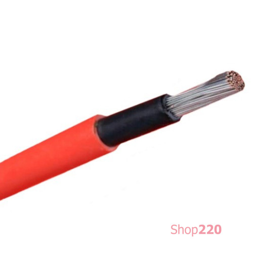 Кабель для солнечных панелей H1Z2Z2-K 6 red, красный, Solar Одескабель 3382026