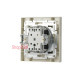 Вимикач одноклавішний, кремовий, EPH0100123 Schneider Electric Asfora
