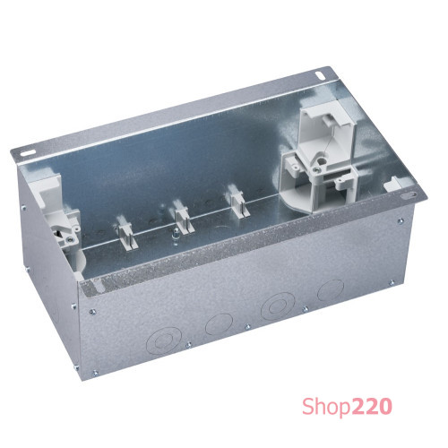 Монтажная коробка в бетон для лючка KF870/8, Simon KGH801/8