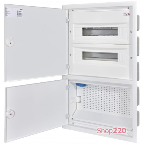 Щит металлопластиковый ERP18-4-2V MEDIA ETI 1101290