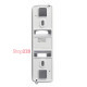 Корпус модульный пластиковый, 1 модуль, навесной, без дверцы, серии UBox A0270010001