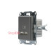 USB розетка, сталь, EPH2700262 Schneider Electric Asfora
