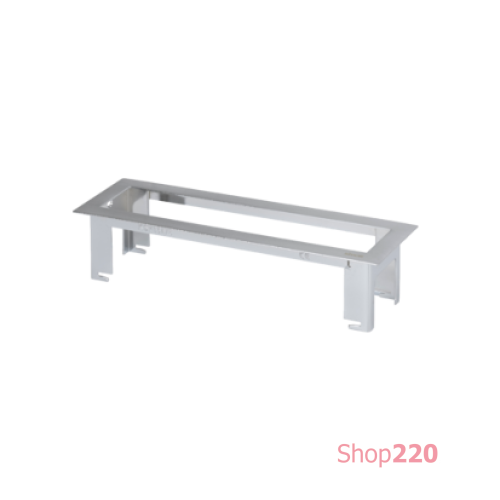 Рамка Ofiblock LINE для врезки в стол блока KFC104 на 4 (5) розетки, Simon KSF134/8