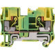 Наборная клеммная колодка заземления на DIN-рейке, e.tc.z.din.spring.6 Enext s070015