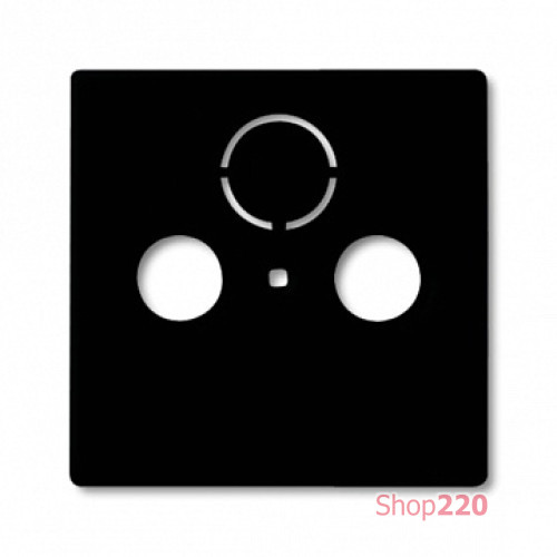 Накладка для TV-R розетки, черный шато, ABB 1743-95-507 Basic 55