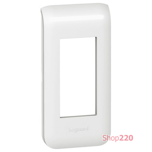 Рамка 1 модуль, белый, 1 мод., Mosaic New Legrand 078801L