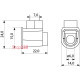 Клеммник конечный 6 мм Т-2 (50шт.) A0130060011