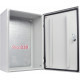 Корпус с монтажной панелью металлический 60*40*25 см, IP54, серии UBox A0260020020