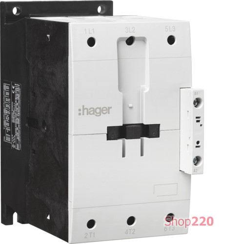 Контактор корпусный 115А 230В-АС, 3P, AC-3 Hager EV115C
