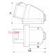 Силовая розетка 16А, 380В, 5 полюсов, стационарная, e.socket.pro.5.16