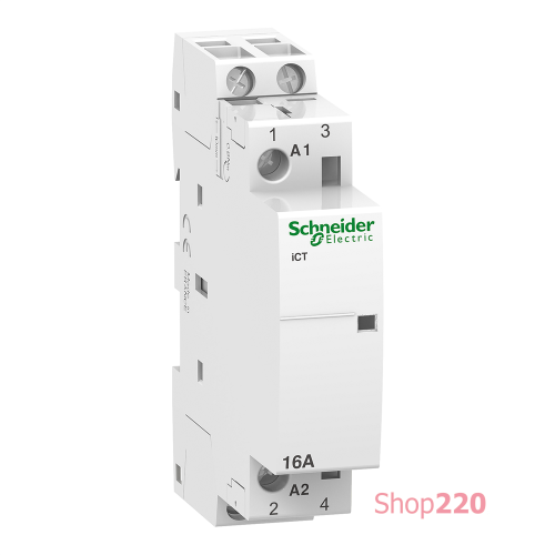 Контактор 16А, 2NO, 230/240В, 50Гц A9C22712