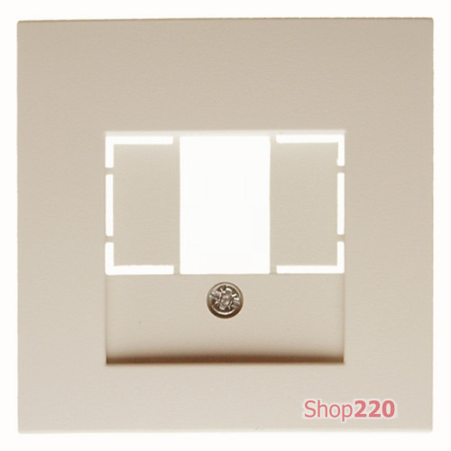 Накладка для аудио и USB розеток, белый, S.1 Berker 10338912