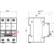 Автоматический выключатель 10А 3р, ВА-2017/D АСКО УКРЕМ A0010170100