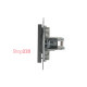 Розетка комп'ютерна RJ45, сталь, EPH4300162 Asfora Schneider