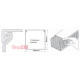 Короб перфорированный B 25x60 T (ПВХ, Ш25xВ60, 2м) ETI 3911035