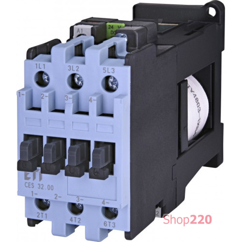 Контактор CES 32.00 (15 kW) 24V DC ETI 4646551