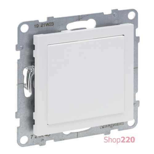 Заглушка с адаптером MOSAIC, белый, Suno Legrand 721143